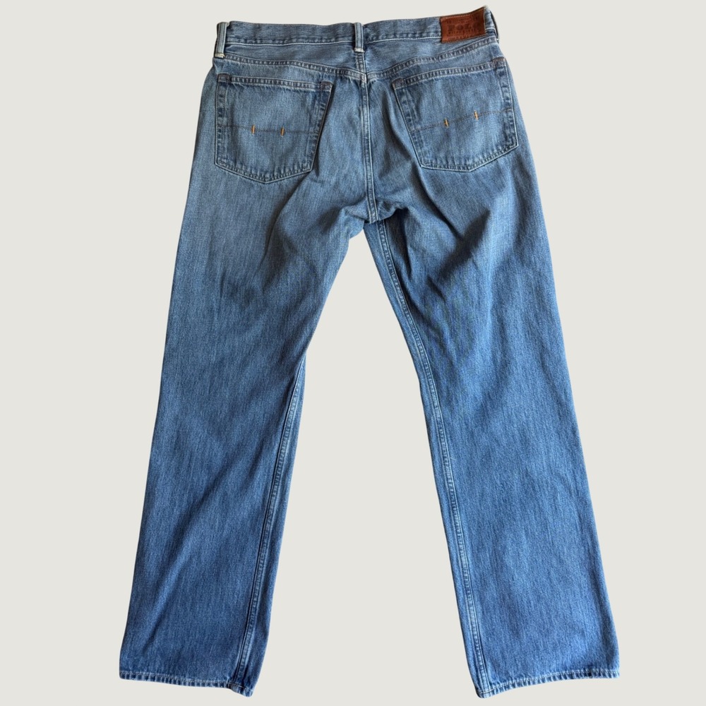 Polo Ralph Lauren Mens 36x32 Classic Straight Jeans Medium Wash 100% Cotton - Picture 5 of 9